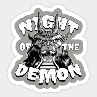 Night of the Demon Sticker